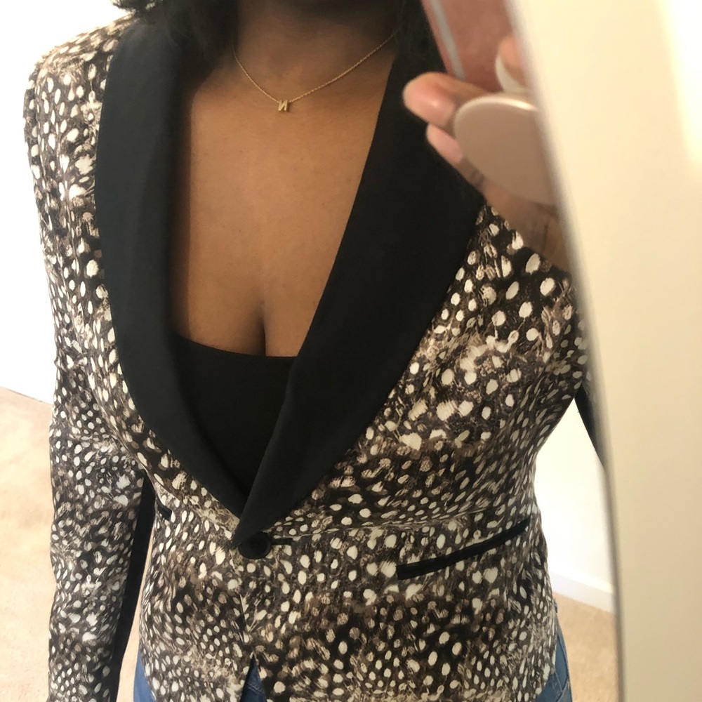 Printed blazer - Picture 4 of 5